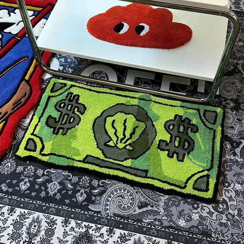 Spongebob Sand Dollar Bedroom Decorative Bedside Rug