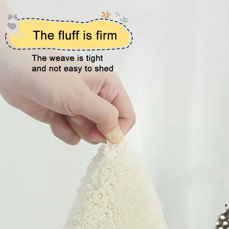 Kawaii Cat Long Carpet Fluffy Bedside Floor Mat