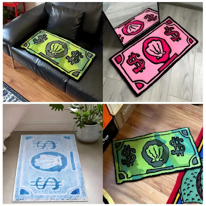 Spongebob Sand Dollar Bedroom Decorative Bedside Rug